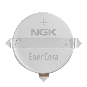 超小型・薄型二次電 EnerCera Coin
